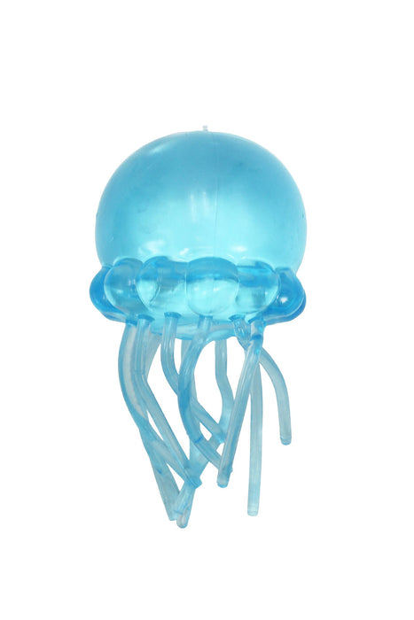 Jellyfish Clear Solid Maltose Putty Filled Squishy - 4 Inch