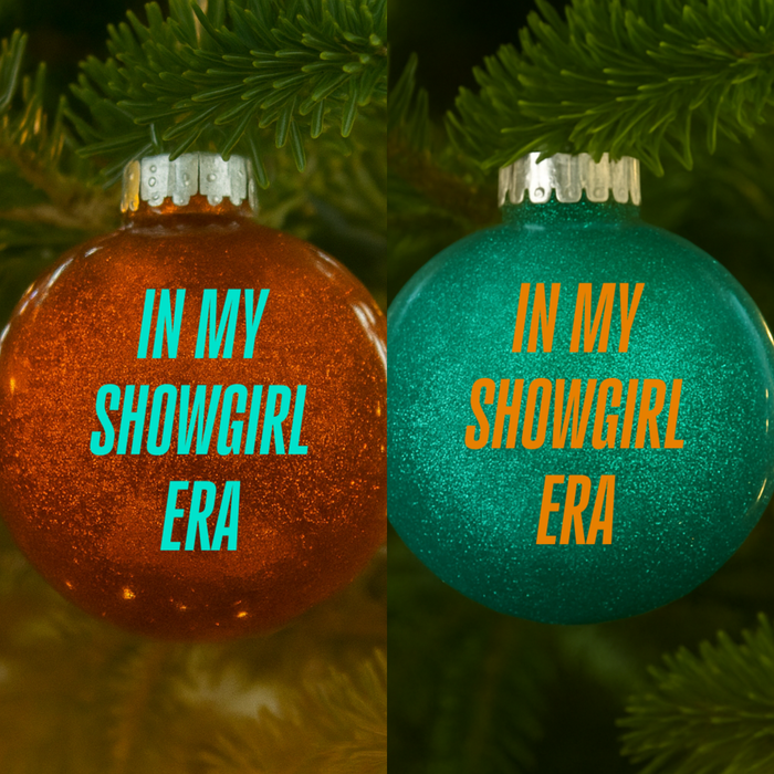 Showgirl Era Glitter Ornament | Plastic | Glitter | Taylor