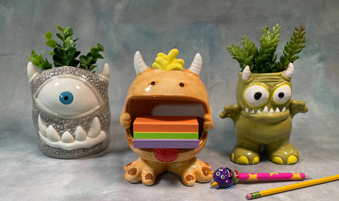 Hugo the Monster Planter/Hold All (Green)