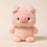6.5" Pink Pig Plush