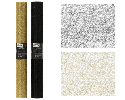 Wrap Polyester 200 cm x 35 cm Navy Gold