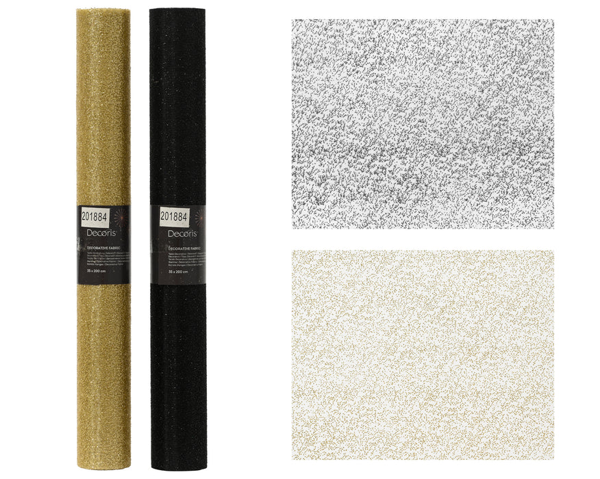 Wrap Polyester 200 cm x 35 cm Navy Gold