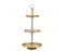 Serving Tray Gold 3 Tiered