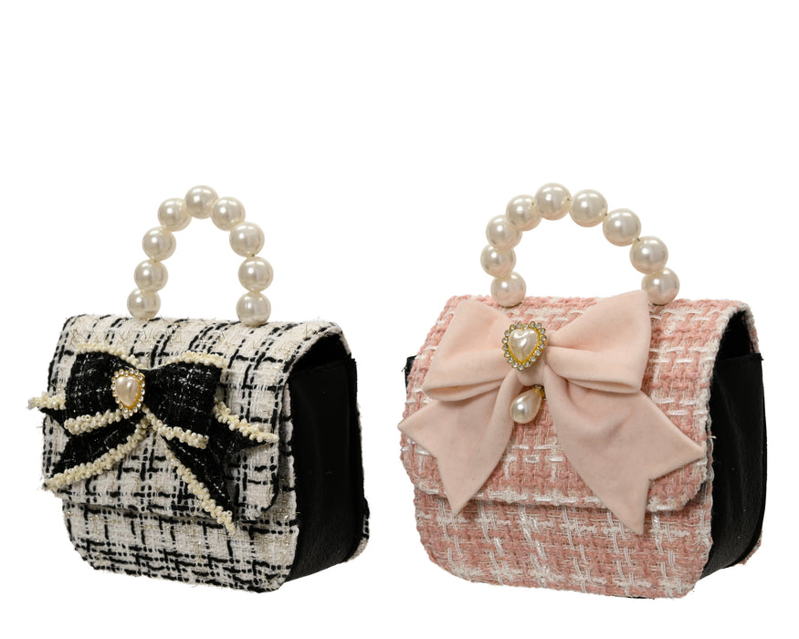 Orn Handbag Pearls & Bows