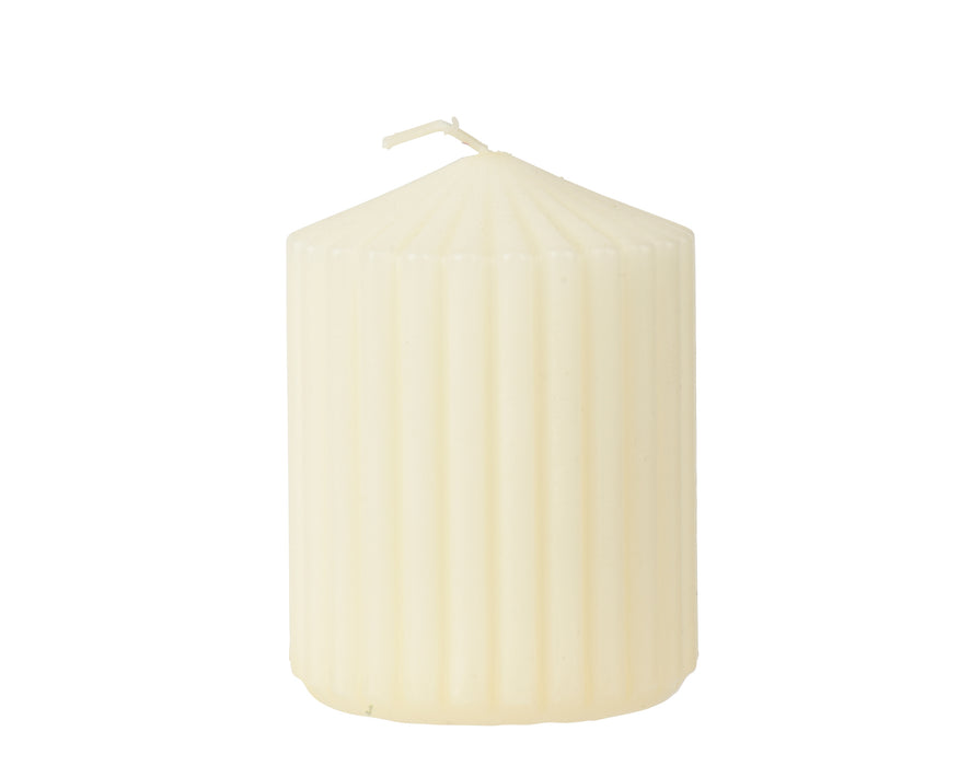 Candle Pillar Paraffin Ivory 8cm x 6 cm