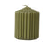 Candle Pillar Paraffin Green 8cm x 6 cm