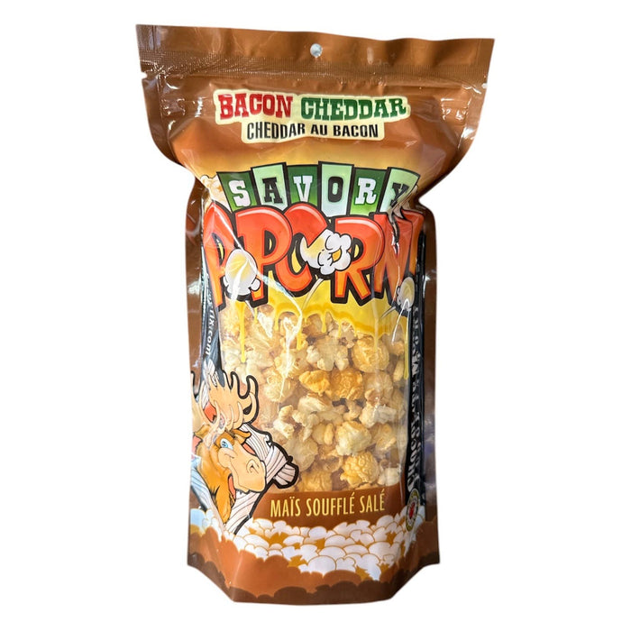 NEW Savory Popcorn - BACON CHEDDAR