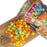 NEW Candy Popcorn -SOUR RAINBOW (skittles) New Packaging