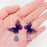Multi Style Colorful Butterfly Flower Charm Dangle Earrings