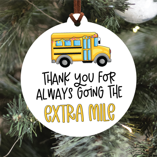 Bus Driver Christmas Ornament