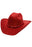 Faux Nubuck Suede Cutter Cowboy Hat