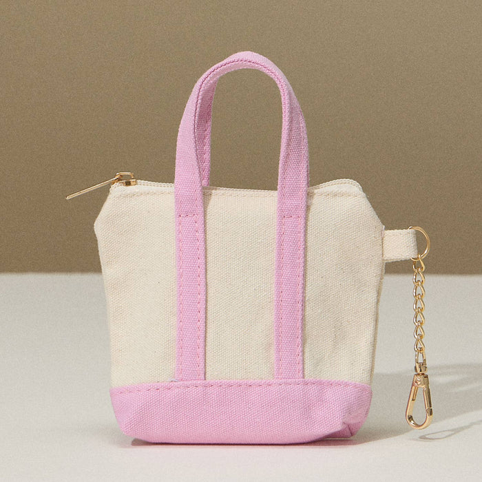 EcoCharm Cotton Key Charm Coin Purse Mini