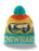 Snowboard Knit Beanie with Goggles Design Winter Hat for Skiing Snow Sports