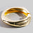 Chunky Dome Sculptural Hinged Bangle Bracelet