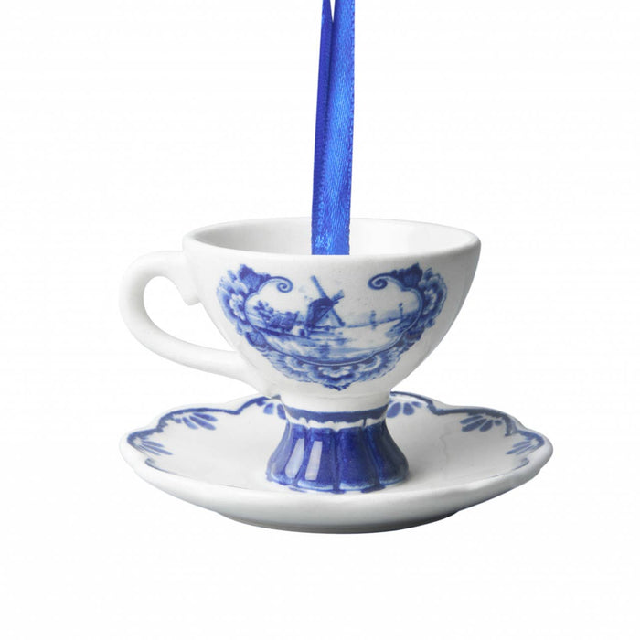 Christmas pendant teacup