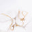 18K Gold PVD Stainless Steel Dangle Stone Necklace