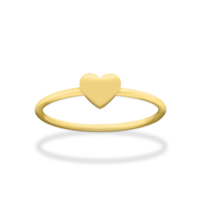 18k Gold PVD Coated Stainless Steel Symbol Stacking Rings