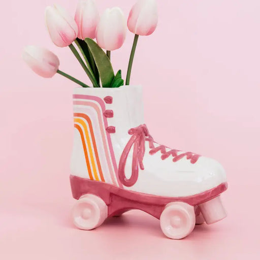 Vase, Roller Skate