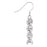 Pure Science Silver DNA Strand Earrings