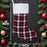 Red Plaid Christmas Stockings