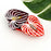 Acetate Leaf Hair Claw Clip, Monstera Leaf Hair Clip