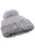 Whisker Coil Knitted Sherpa Fleece Lined Beanie