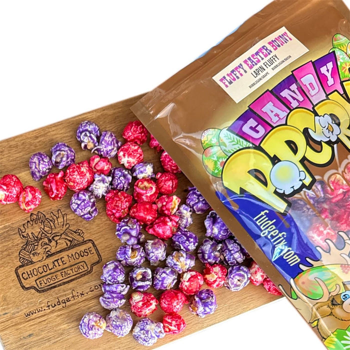 NEW EASTER FLUFFY BUNNY  Candy Popcorn -New Packaging