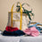 Ecofriendly Cotton Canvas Carry Tote with Charm Holder