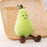8" Pear Plush (length including legs)