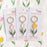 Pink Spring Tulip Keyring