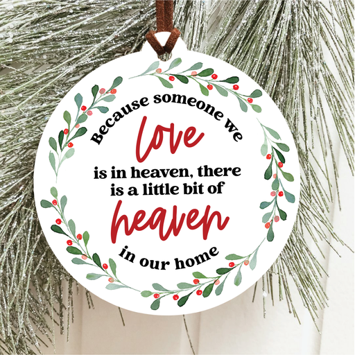 Someone In Heaven Christmas Ornament