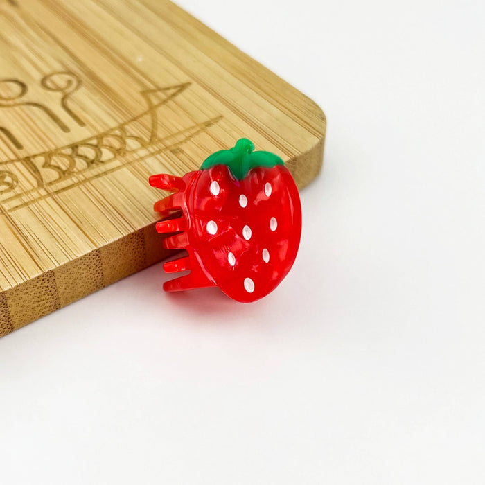 0.8'' Mini Cute Fruit Hair Claw Clip