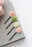 Flower Hair Pins - Pink and Green