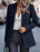 Open front blazer