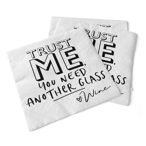 Trust Me | Beverage Napkins