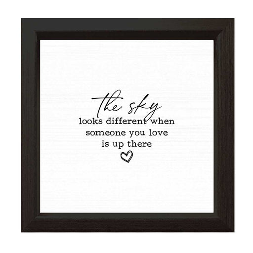 The Sky Looks Different | Wood Sign