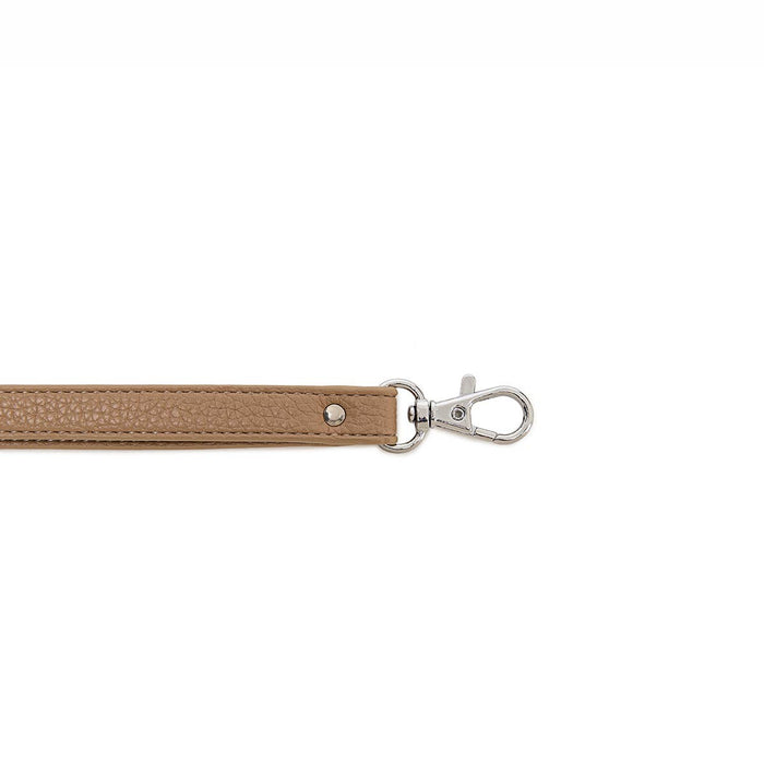 Kit - Recycled Vegan Card Wristlet - Latte Pebbled