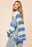 Mixed-Print Deconstructed Pullover