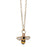 Bitsy Bee Gold Enamel Necklace