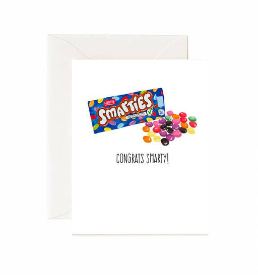 Congrats Smarty - Greeting Card