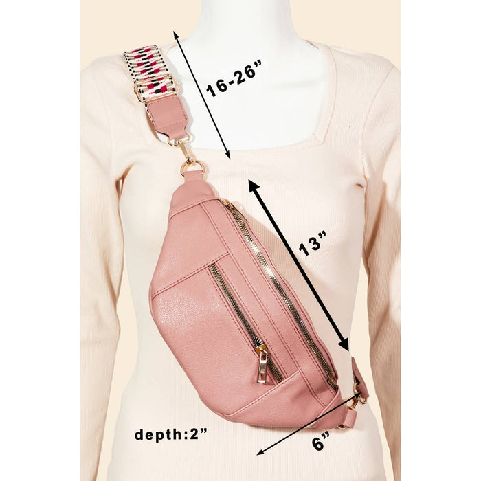 Leather Fanny Pack Bag