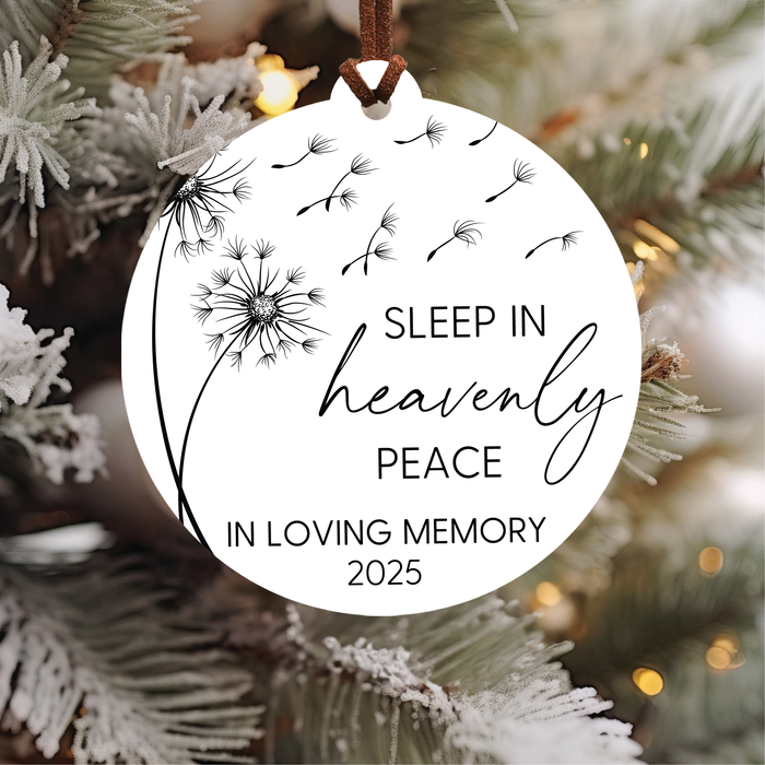 Sleep In Heavenly Peace Infant Loss Ornament