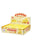 Yellow Cheese Cube Soft Slow Rising Foam Scented Squishy