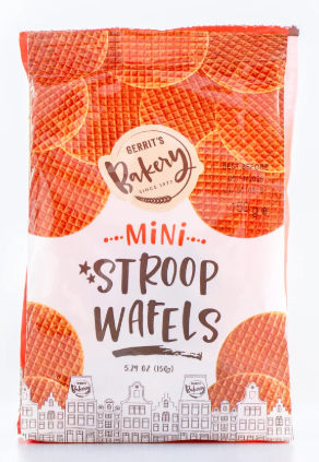 Mini Stroop Wafels 5.29oz Bag — Dutch Growers Regina