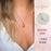 Raw Crystal Necklace - Stainless Steel Spiritual Gift