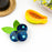 Blueberry Hair Claw Clip, Acetate Fruit Hair Clip