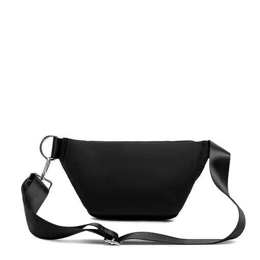 Aaliyah - Recycled Nylon Fanny Pack - Black Nylon