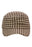 Classic Houndstooth Checkered Woven Cadet Cap