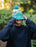Snowboard Knit Beanie with Goggles Design Winter Hat for Skiing Snow Sports