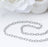 18K Gold PVD Stainless Steel Cable Link Chain Necklace